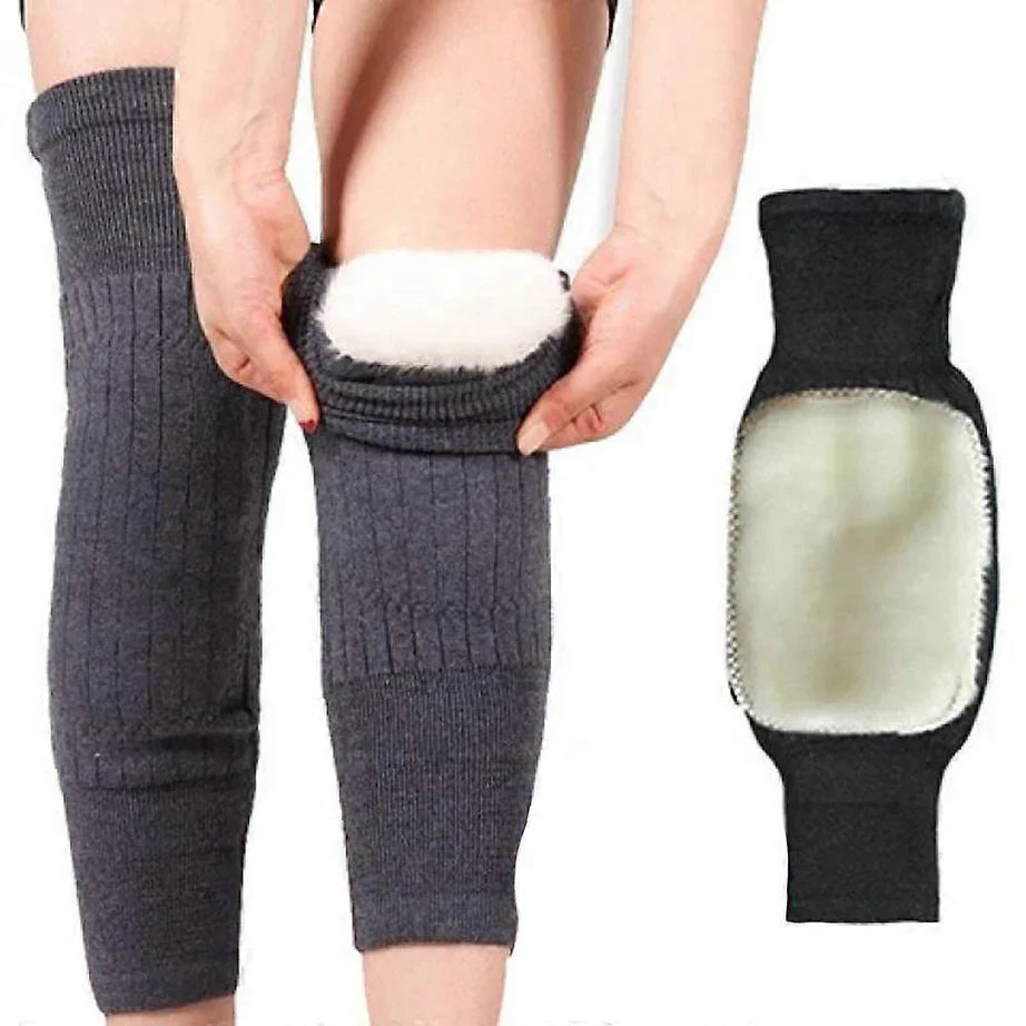 Knee Warmer - Woolen Blend Thermal Leg Warmers - For Men & Women