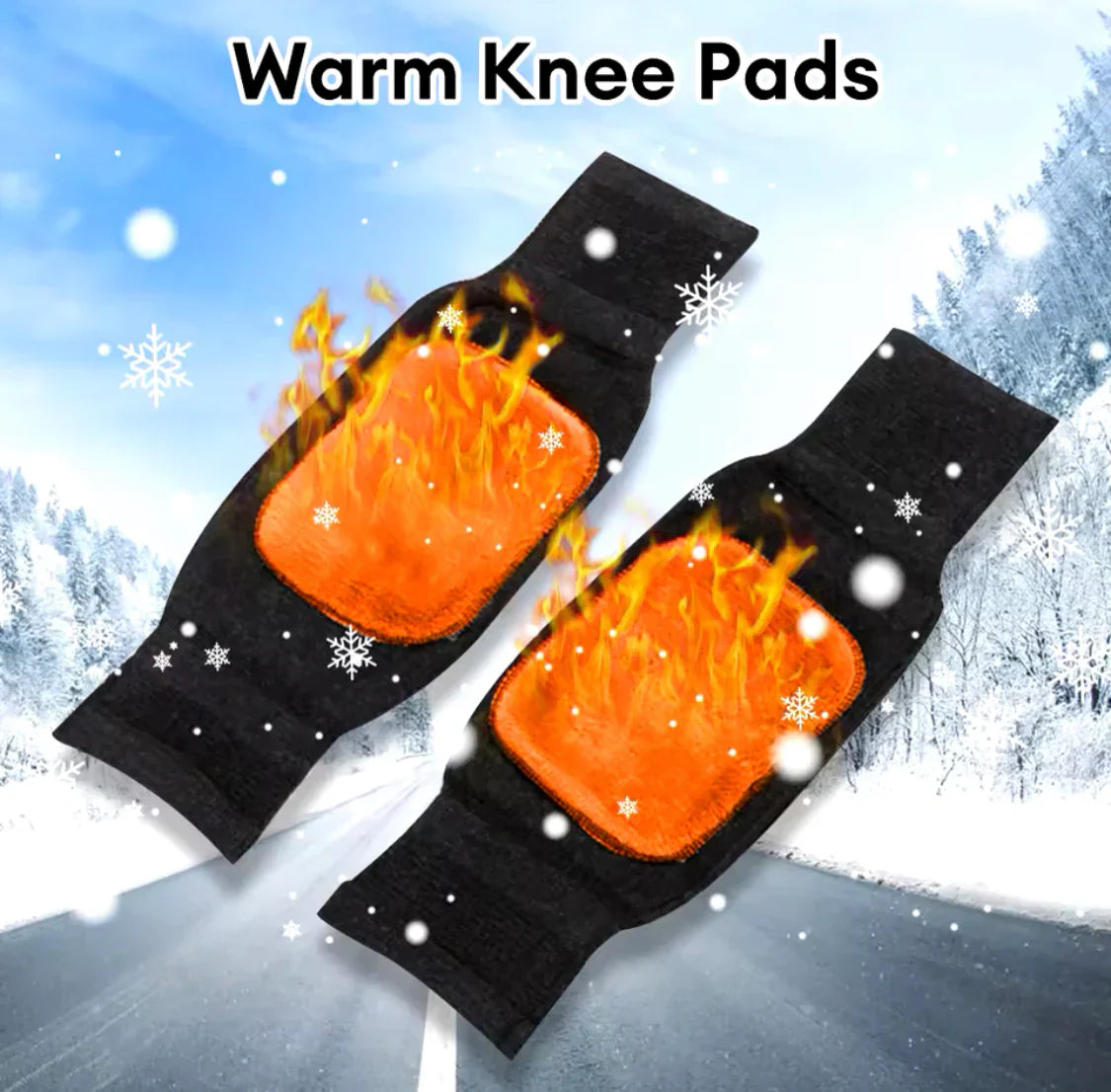 Knee Warmer - Woolen Blend Thermal Leg Warmers - For Men & Women