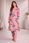 STITCHED 2 PC LAWN SUIT