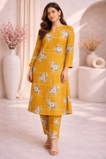 STITCHED 2 PC LAWN SUIT