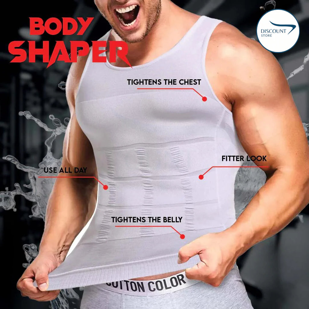 Men Slimming Body Shaper Corrective Posture