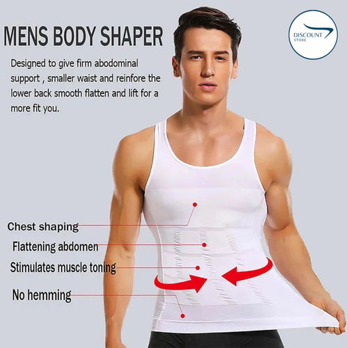 Men Slimming Body Shaper Corrective Posture
