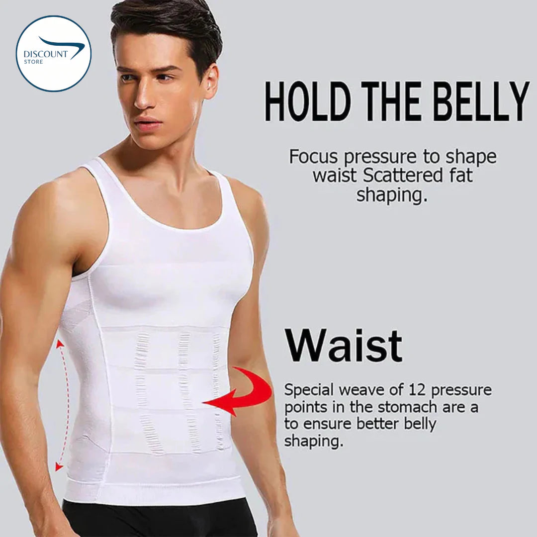 Men Slimming Body Shaper Corrective Posture