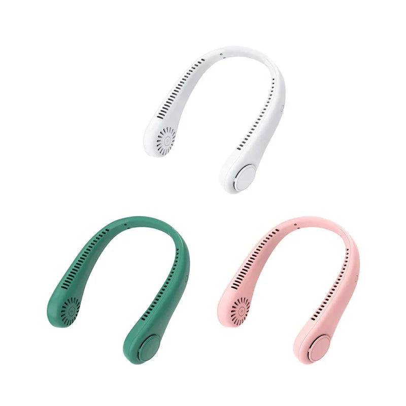 Portable Bladeless Hanging Neck Fan - (IMPORTED)