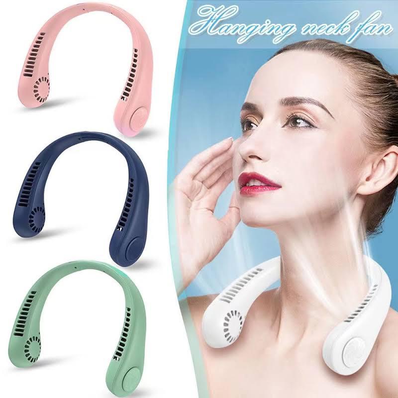 Portable Bladeless Hanging Neck Fan - (IMPORTED)
