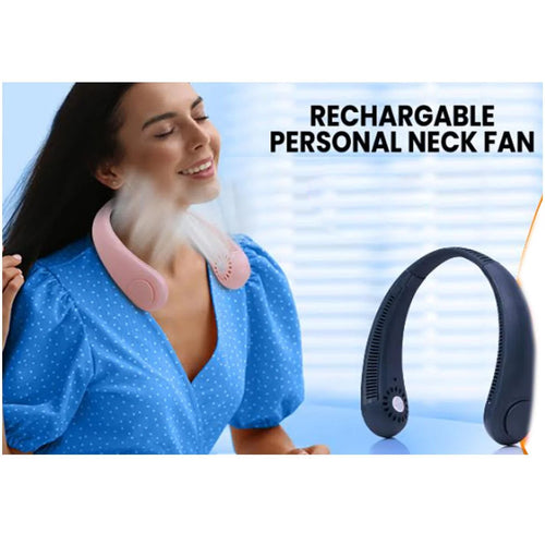 Portable Bladeless Hanging Neck Fan - (IMPORTED)