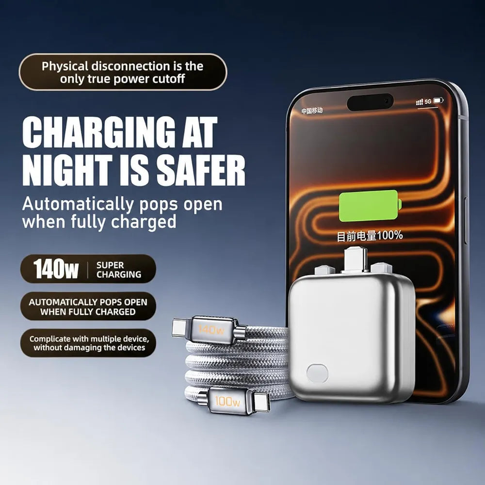Auto Power Disconnector Automatically Pops Out After Full Charge