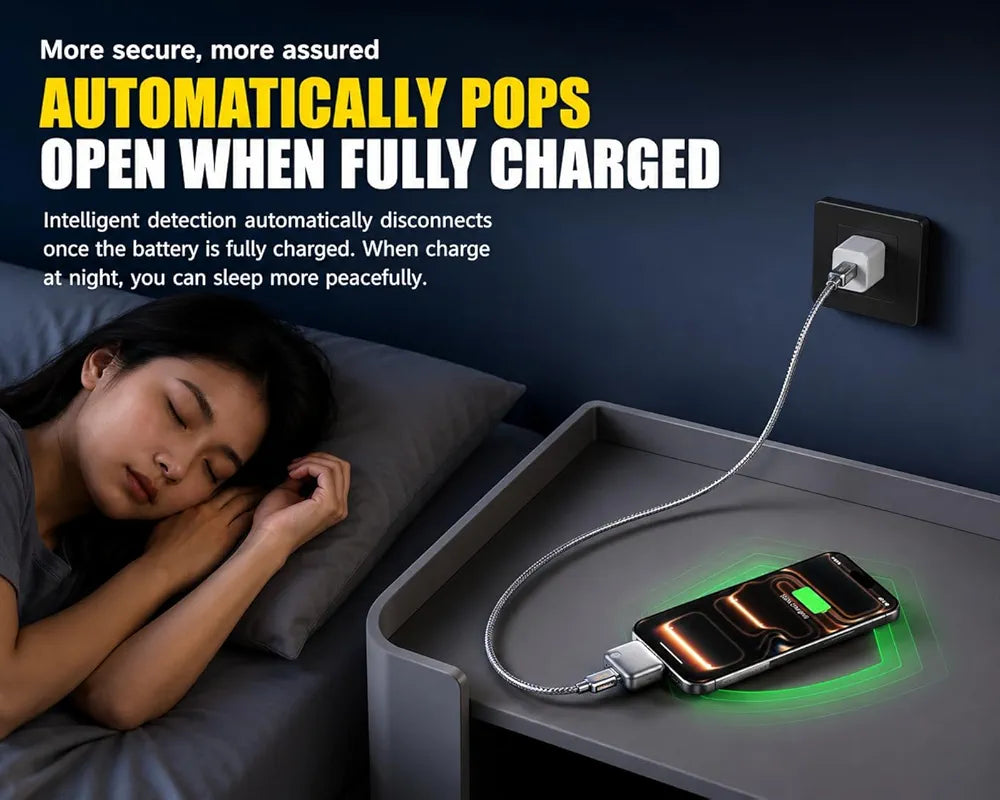 Auto Power Disconnector Automatically Pops Out After Full Charge